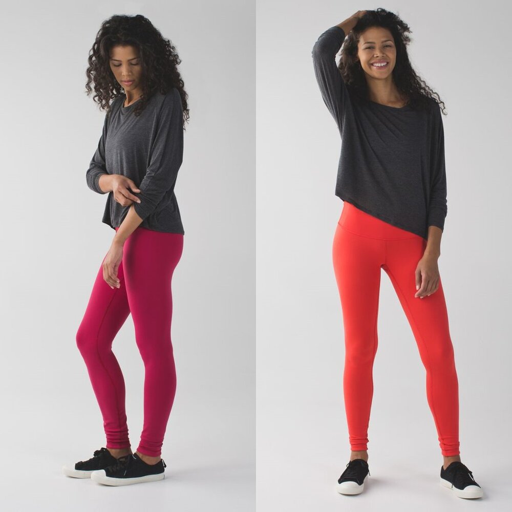 Lululemon | Reversible Wunder Under Pant Leggings | Sz. 8